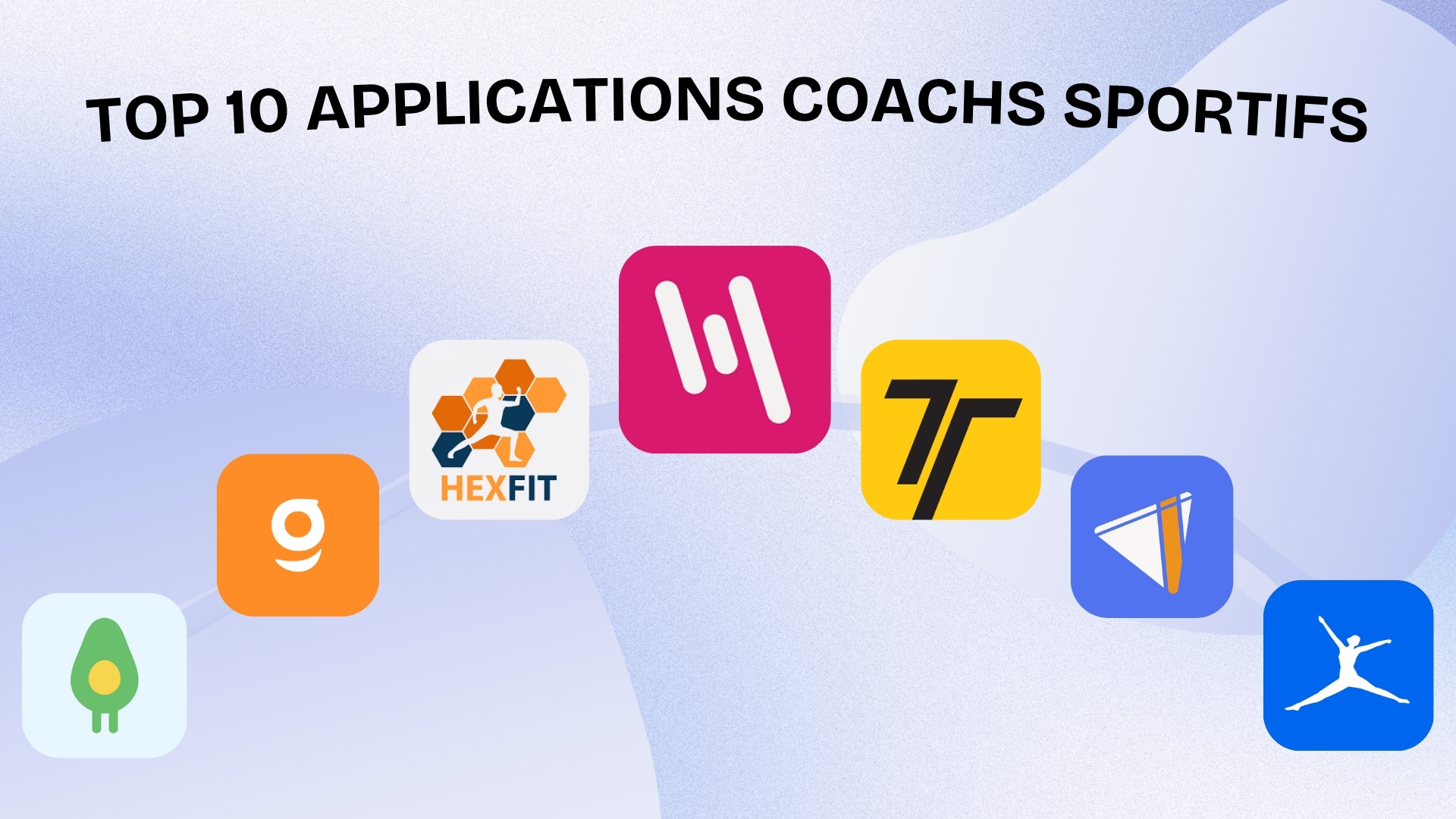 TOP 10 Applications coachs sportifs Logo des 10 applications coachs sportifs